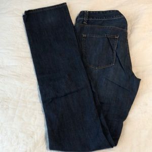 Straight leg jeans
